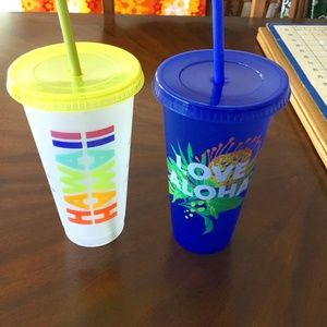 Starbucks Love Aloha &Hawaii cold cup